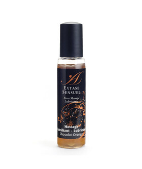 EXTASE CHOCOLAT MASSAGGIO Lubrificante setoso a base d'acqua, aroma cioccolato e arancia