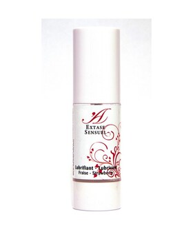 EXTASE SENSUEL SMOOTH Lubrificante a base d'acqua al delizioso aroma di fragola; morbido e compatibile.