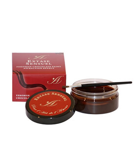 EXTASE SENSUEL PINCEAU Effet d'attraction de peinture corporelle au chocolat