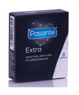 EXTRA PRESERVATIVO Preservativo grueso, con lubricante, extra seguro