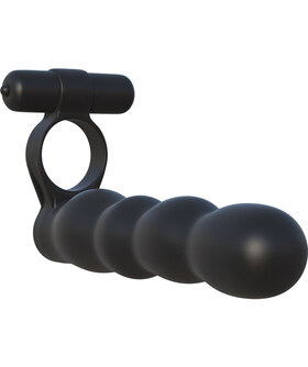 FANTASY C-RINGZ VIBRADOR Dildo con anillo vibrador para doble penetración y placer