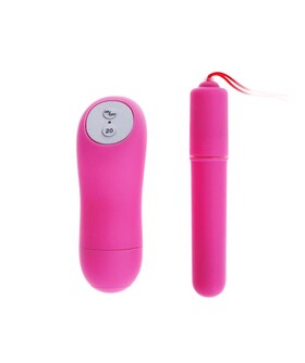 FIRE BUNNY Vibrating Bullet with 20 Functions and Remote Control