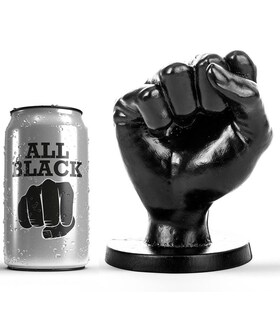 FIST HAND Plug anal en forma de puño para fisting, de PVC negro