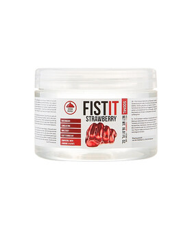 FISTIT STRAWBERRY Lubricante acuoso extra grueso, aroma fresa, compatible