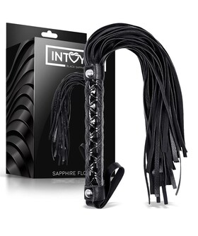SAPPHIRE LUSTRA Flogger Sapphire em couro vegano