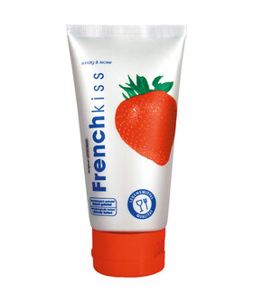 FRENCH KISS GEL MORANGO Gel comestível de morango para sexo oral e lubrificante