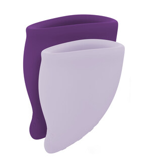 KIT VIOLETA Découvrez notre coupe menstruelle anti-fuite, conçue pour offrir jusqu'à 12 heures de prot