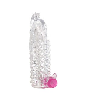 A-GUSTO FUNDA VIBRADORA Funda con vibración y textura para placer mutuo