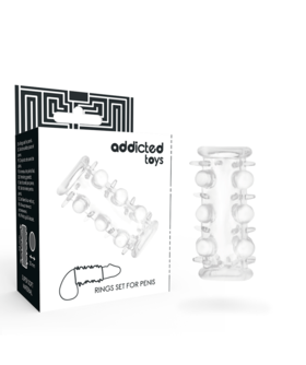 FUNDA PENE CLEAR Funda para pene con textura y grosor