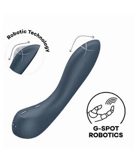 G-SPOT WAVE 4 Vibromasseur G-spot Wave 4 - 12 modes de vibration - Gris foncé