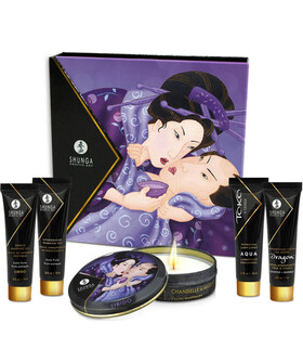 GEISHA'S SECRET COLLECTION Kit di cosmetici erotici per massaggi sensuali