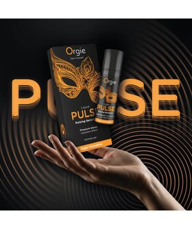 LIQUID PULSE Gel stimulant unisexe effet pulsation Liquid Pulse 15 ml Orgie