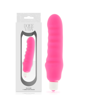 GENIUS Vibrador duplo, 10 modos, silicone segura, recarregável USB