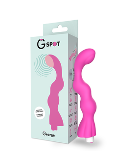 GEORGE RUMBLING Vibrador recarregável criado especialmente para acariciar o ponto G