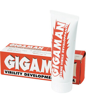 GIGAMAN Crema per migliorare la tonicità e l'aspetto del pene con estratti naturali