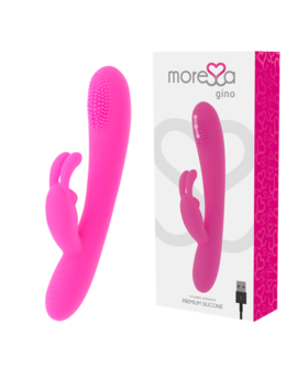 GINO Vibrador recarregável, 7 vibrações, USB, ergonómico, seguro