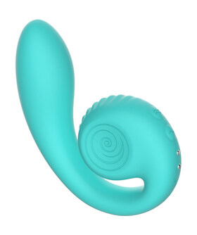 GIZI Vibrador duplo de silicone, adapta-se à tua anatomia única
