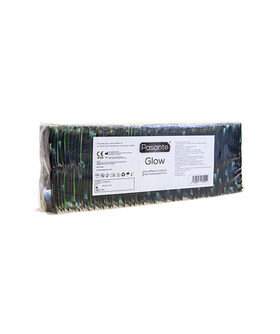 GLOW 144 UD Preservativi semitrasparenti con un'entusiasmante luminosità verde fluorescente