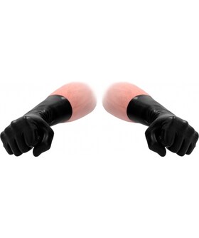 LATEX SHORT GLOVES Guantes íntimos de látex: higiénicos, fuertes y sensibles