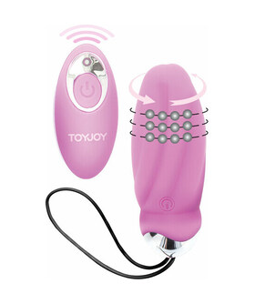 YOU CRACK ME UP Rotating Pearl Vibrating Egg