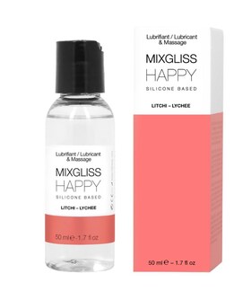 HAPPY Lubrificante sensuale 2 in 1 con una fragranza irresistibile, a base di silicone
