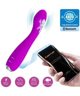 HECTOR VIBRADOR ELECTROSHOCK A Vibrador com estimulação elétrica e controlo por app