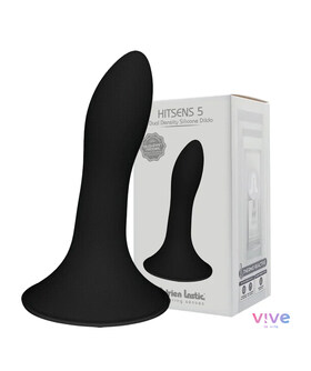 HITSENS 5 Dildo de silicone de dupla densidade, ideal para explorar o prazer anal