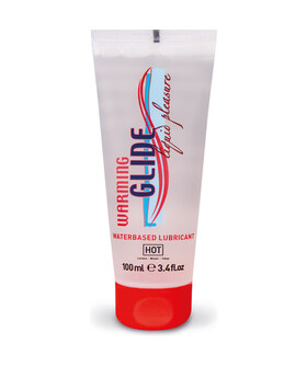 HOT GLIDE WARMING Gel lubricante acuoso de calidad con efecto calor placentero