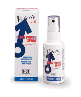 HOT V-ACTIVN CREAM Spray naturale per migliorare l'erezione e la sensazione maschile