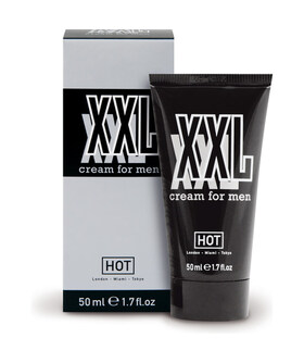 HOT XXL MEN Crema per uomini che amplifica potenza, piacere e sensazioni.
