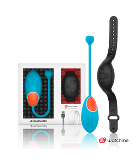 WATCHME EGG BLUE Wireless Remote Control Intimate Stimulator