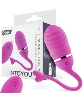 ODISE PULSE Œuf vibrant télécommandé Odyssey USB en silicone rose