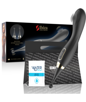 PULSING G-SPOT Ibiza - Estimulador de clítoris intercambiáveis e vibrador de pulsação

Descobre o fascina
