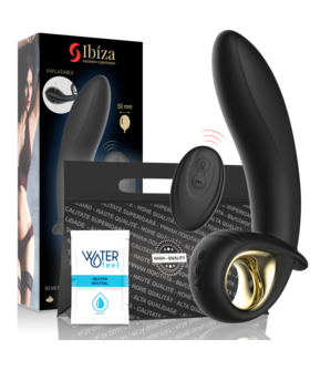 GONFLABLE POINT G Découvrez Ibiza - votre vibrateur gonflable puissant pour plaisir anal ou vaginal, avec co