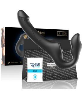 IBIZA STELLA Ibiza - vibrador strapless control remoto 3 motores 1000 combinaciones