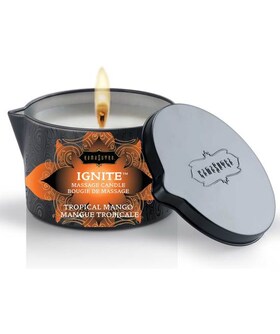 IGNITE Candela da massaggio senza cera che si trasforma in caldo olio