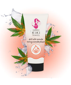 GEL DESLIZANTE SLIPPERY GEL Lubricante vegano con efecto calor y sabor cannabis