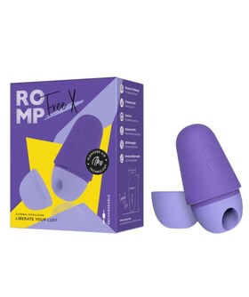 FREE VIBRA SENSE Descrittore discreto, 10 intensità, design portatile, silicone di alta qualità