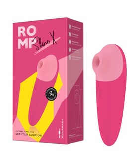 SHINE X 10 ROSA La sua testa flessibile e potente offre piacere e massaggi in ogni angolo