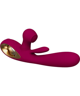 IMPACT SWING TRIPLE Vibrador com 36 modos, língua móvel e toque pulsante