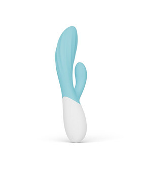 INA TWIST Découvrez le vibromasseur rabbit Ina Twist en couleur turquoise, idéal pour une stimulatio