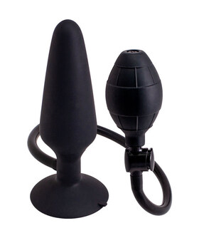 CÓNICO INFLAPLUG Plug anal insuflável com diâmetro ajustável e base ventosa