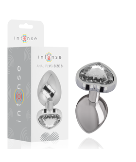 INTENSE PLEASURE Discover the charm of our metal anal plug, adorned with a sparkling jewel. Stylish and saf