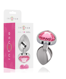 INTENSE GLOW COLOR L Plug anal élégant avec bijou en diamant.