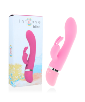 HILARI Vibromasseur lapin en silicone avec 30 modes