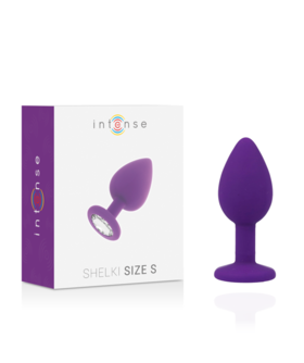 SHELKI S Plug anal de silicone: seguro, flexível e adequado para utilização na água