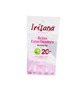 IRISANA ESTELIZADORA Saco para micro-ondas que esteriliza até 20 vezes sem BPA