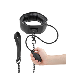 FETISH SUBMISSIVE Sistema inflable que permite ajustar la presión.