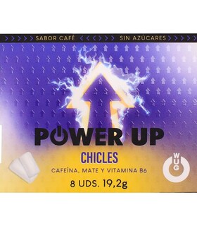 WUG POWER UP Con cafeína para un extra de energía