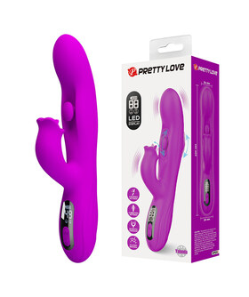 PRETTY LOVE FLOW Voici un Rabbit doté de 9 modes de vibration et 4 modes de mouvements oscillants pour des 
